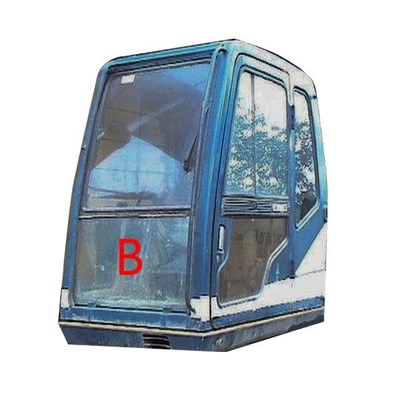 FCC Excavator Front Glass Replacement 820 มม. กว้าง 490 มม. ความสูง