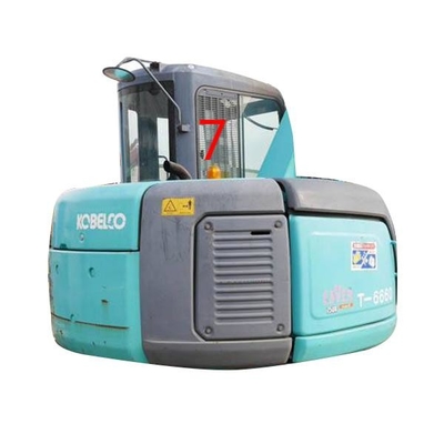 ตำแหน่งด้านขวา No.7 KOBELCO รถขุดกระจกหน้ารถ