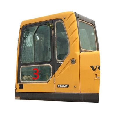 EC240B VOLVO กระจกหน้ารถขุดกระจกห้องโดยสาร 5mm กระจกนิรภัย