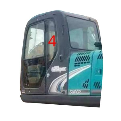 SK-8 SK-6 SK230-6 กระจกบังลมด้านหลังประตูด้านซ้ายกระจกนิรภัย