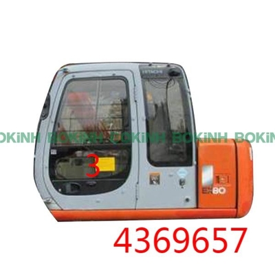 4369657 HITACHIรถขุดกระจกหน้าต่างซ้ายประตูล่างตำแหน่งNO.3
