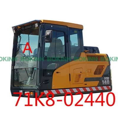 71K8-02440 HYUNDAI ด้านหน้ากระจกขึ้นตำแหน่ง A รถขุด Cab Window Tempered