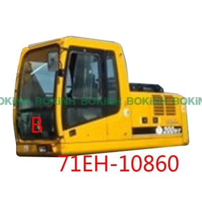 71EH-10860 HYUNDAI ด้านหน้ากระจกลงตำแหน่ง B รถขุด Cab Window Tempered