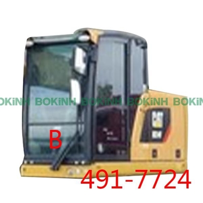 491-7724 CATERPILLAR รถขุดกระจกหน้าต่างด้านหน้า B กระจกนิรภัย