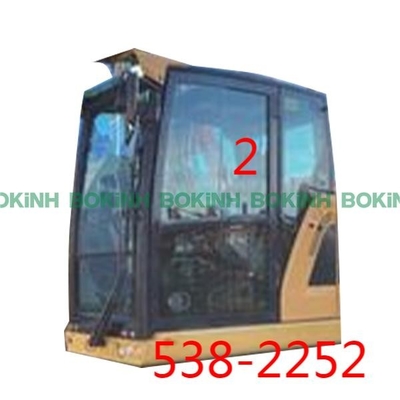 538-2252 Caterpillar รถขุดเปลี่ยนกระจกด้านซ้ายตรงตำแหน่ง NO.2 กระจกนิรภัย