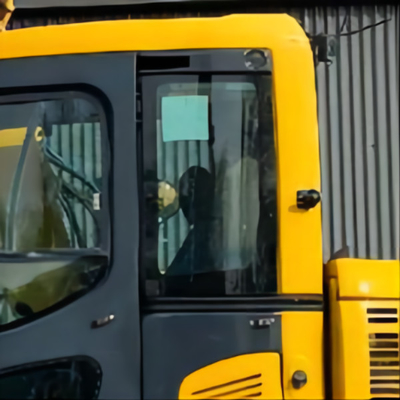 22B-54-28341 KOMATSU รถขุดตีนตะขาบ กระจกนิรภัยประตูหลังซ้าย ตำแหน่ง NO.4