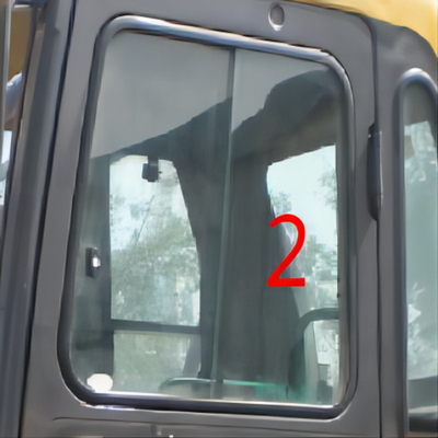 5mm รถขุดกระจกหน้ารถเปลี่ยนตำแหน่งตรงด้านซ้าย NO.2