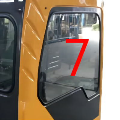 DOT KOMATSU เปลี่ยนหน้าต่างรถขุด ตำแหน่งด้านขวา No.7