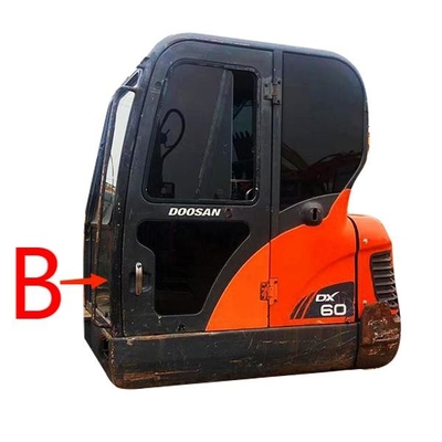 DX70 DH130 DH170 DOOSANกระจกหน้าลงตำแหน่งBกระจกหน้ารถ