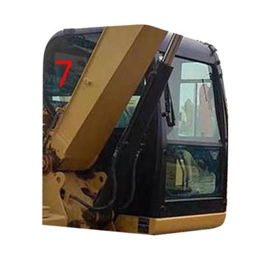 ด้านขวา CATERPILLAR เปลี่ยนกระจกมองข้างกระจกมองข้างสีขาว