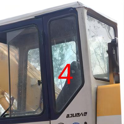 KOMATSUรถขุดกระจกสำหรับรถขุดประตูด้านซ้ายด้านหลังตำแหน่งNo.4