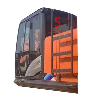 กระจกนิรภัย HITACHI Excavator Cab Glass 5mm Back Side Window Replacement