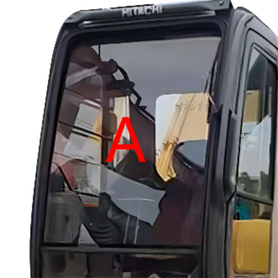 ความสูง 790 มม. HITACHI รถขุดหัวเก๋งหน้ากระจก A