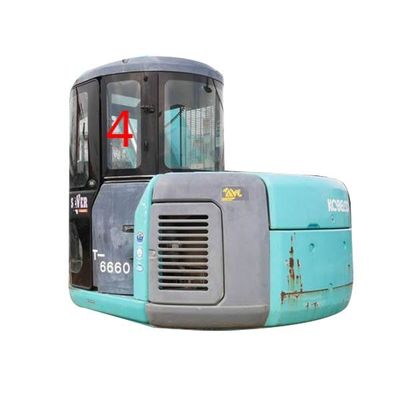 เสถียรภาพทางความร้อนที่ดี KOBELCO รถขุดกระจกประตูด้านหลังซ้ายตำแหน่ง NO.4