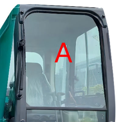 1040mm 840mm KOBELCO รถขุดกระจกตำแหน่งด้านหน้า A