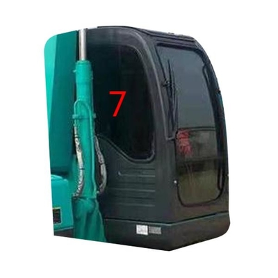 KOBELCO รถขุด Cabin Digger กระจกเปลี่ยนกระจกหน้ารถกระจกนิรภัยขนาดใหญ่