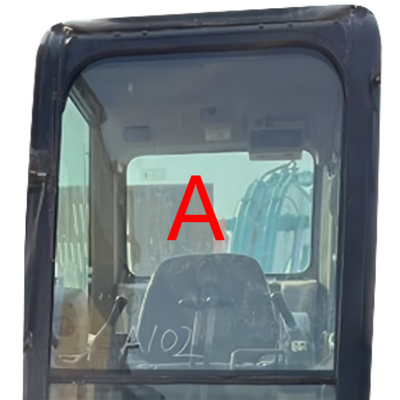 E320C E320D CATERPILLAR หัวเก๋งหน้ากระจก ตำแหน่ง A กระจกเทมเปอร์