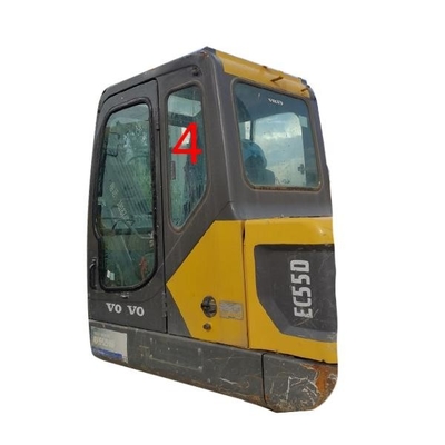 EW55C VOLVO กระจกหน้าต่างกระจกมองข้างซ้าย ตำแหน่งด้านหลัง NO.4