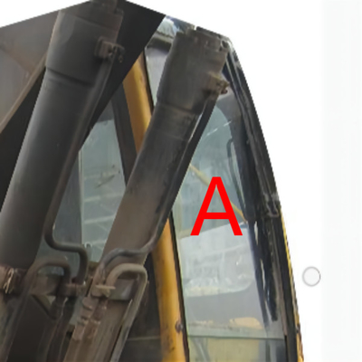EC210B EC360B VOLVO กระจกบังลมเครื่องก่อสร้างห้องโดยสาร Front Up
