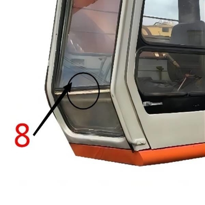 EX-1 EX120-1 EX200-1 HITACHI รถขุดกระจกตำแหน่งด้านขวา No.8 กระจกนิรภัย