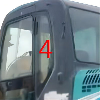 SK-8 SK-6 SK230-6 กระจกบังลมด้านหลังประตูด้านซ้ายกระจกนิรภัย