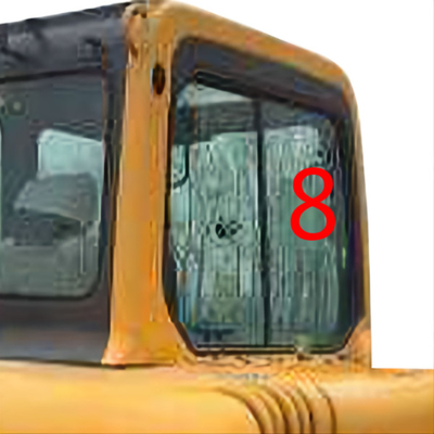 RoHS Volvo รถขุดกระจกหน้ารถตำแหน่งด้านขวา No.8