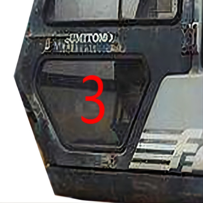 เปลี่ยนกระจกหน้ารถ OEM SUMITOMO Excavator