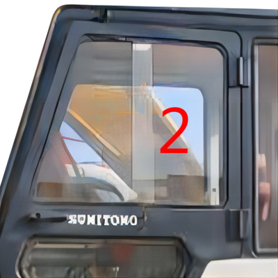 กระจกประตูด้านซ้ายเปลี่ยนกระจกนิรภัย SUMITOMO SH280 S280