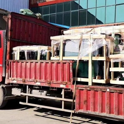 Kobelco CATERPILLAR รถขุดเปลี่ยนกระจกตำแหน่งด้านขวา NO.8 Windshield