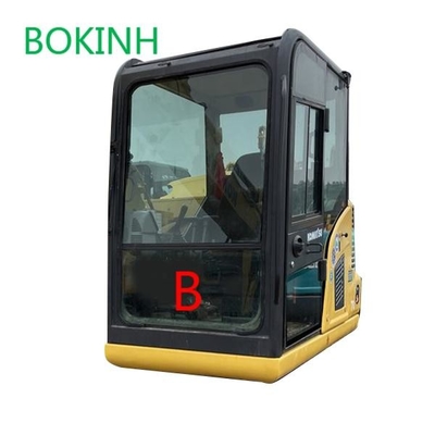 PC70-8 ด้านหน้าลง Komatsu Excavator Glass Replacement ตำแหน่งนิรภัย B Glass