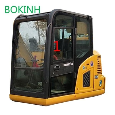 PC60-8 PC70-8 KOMATSU Cab Glass ตำแหน่งด้านซ้ายเอียง NO.1 5mm Thick