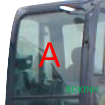กระจกบังลมนิรภัย KOBELCO รถขุดกระจกตำแหน่งด้านหน้า A SK200-7 SK210-7 SK-7
