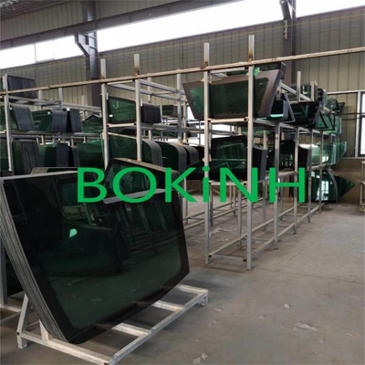 71Q6-02710 HYUNDAI Excavator Cab กระจกนิรภัยด้านหน้าตำแหน่งล่าง B Windshield