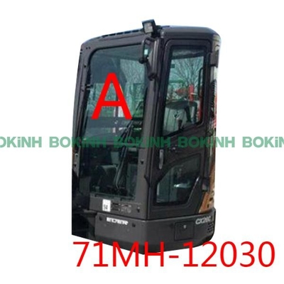 71MH-12030 HYUNDAI รถขุดกระจกหน้ารถกระจกหน้าบนกระจกหน้ารถหนา 5 มม