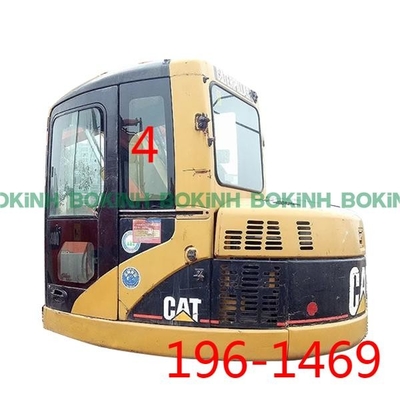 196-1469 กระจกบังลม CATERPILLAR หัวเก๋งประตูซ้าย ตำแหน่งหลัง NO.4